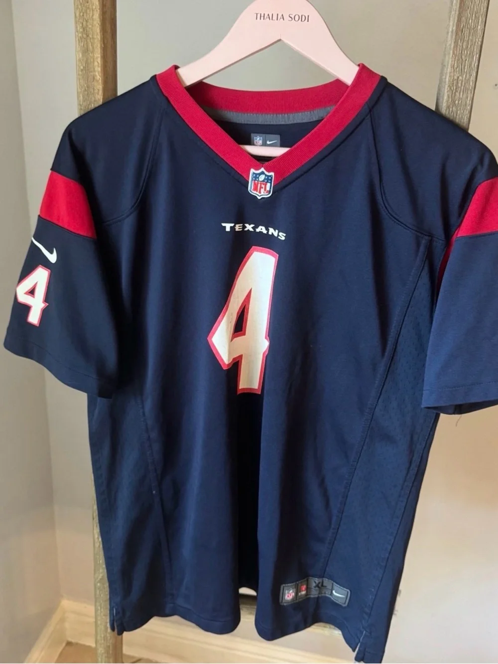 Houston Texans NFL Team Apparel Kids XL Deshawn Watson #4 Jersey
